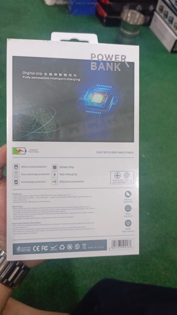 P11 Power Bank In Mini Size With Charging Cable 10000mah - Flyingcart.pk