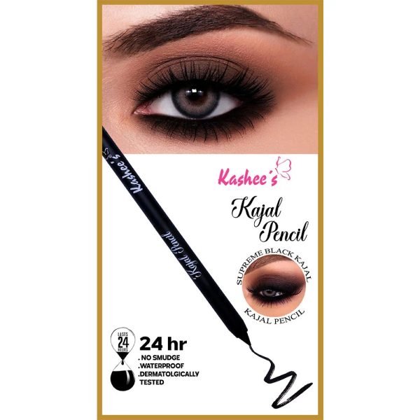 pack-of-01-kashees-black-kajal-pencil-kajal-pencil-for-eyes-kashee-kajal-pencil-for-girls-best-quality-kajal-1-flyingcart.pk