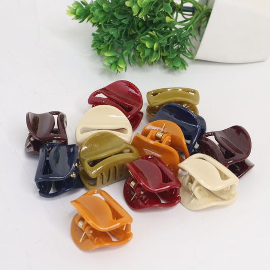 pack-of-12-hair-catchers-small-size-1-inch-multicolor-plastic-clips-for-women-girls-strong-grip-stylish-design-random-color-4-flyingcart.pk