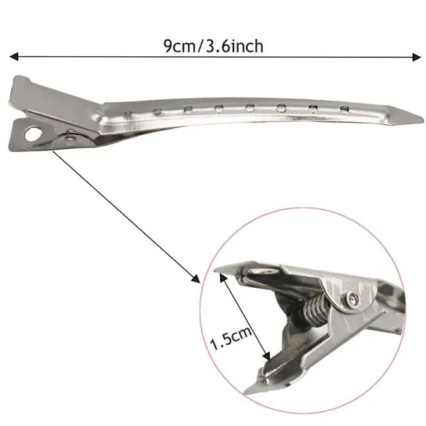 pack-of-12-hair-clips-silver-steel-for-women-and-men-duck-clips-hair-clip-styling-tools-hair-grip-sectioning-1-flyingcart.pk