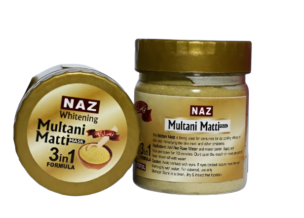 Pack of 2 Multani Mitti with Ark e Gulab and Husn-e-Yousaf – Herbal Skincare Trio - Flyingcart.pk