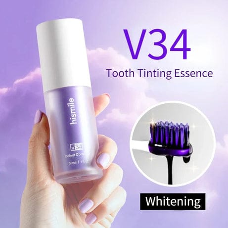 Pack of 2 Teeth Brightening Hismiles V34 Serum with Micro Nano Brush - Flyingcart.pk