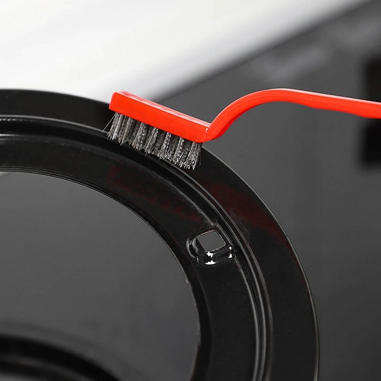 Mini Wire Brush Set (Brass, Nylon, Stainless Steel Bristles) Pack Of 3 - FlyingCart.pk