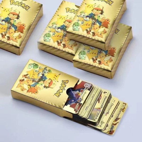 pokemon-plastic-cards-collection-box-52-cards-per-pack-3d-pokemon-trading-cards-durable-plastic-cards-gold-black-silver-color-options-premium-collectors-edition-gift-1-flyingcart.pk