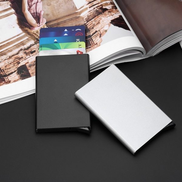 Anti-theft ID Credit Card Holder - Flyingcart.pk