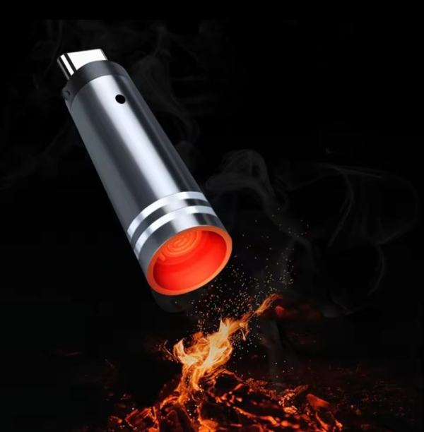 Portable Cigarette Lighter – Windproof USB Rechargeable Car Lighter, One-Touch Ignite, Compact & Durable