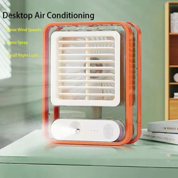 Portable Desktop Air Conditioner USB Mini Air Cooler