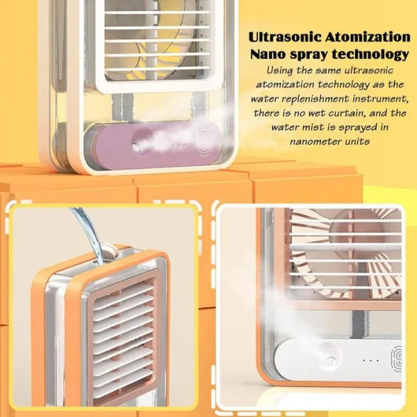 Portable Desktop Air Conditioner USB Mini Air Cooler