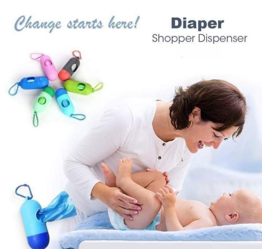 Portable Diaper Bag Dispenser - Flyingcart.pk