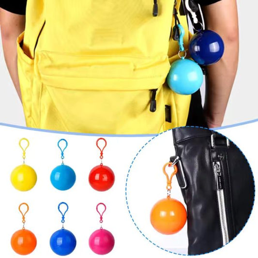 Portable Raincoat Ball – Disposable Waterproof Rain Cover - Flyingcart.pk