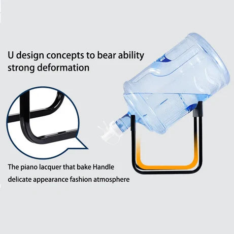 Portable Strong Water Dispenser Bottle Stand with Nozzle Tap - Flyingcart.pk
