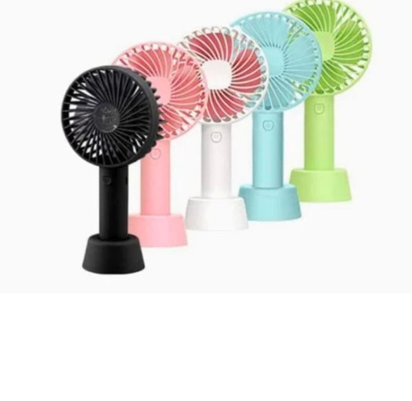 Portable USB Rechargeable Handheld Mini Fan - Flyingcart.pk