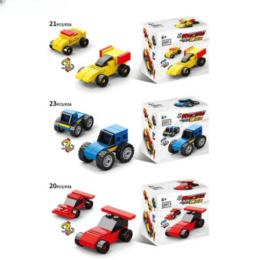 Power Racing Micro Blocks Set 6-in-1 - Flyingcart.pk