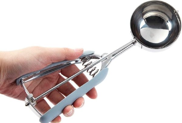 premium-stainless-steel-ice-cream-scoop-heavy-duty-metal-scooper-spoon-dishwasher-safe-ergonomic-handle-for-frozen-yogurt-gelato-sundaes-more-medium-silver-1-flyincart.pk