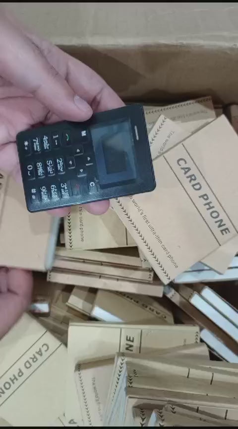 M5 Mini Mobile – Ultra-Compact, Credit Card-Sized Phone - Flyingcart.pk