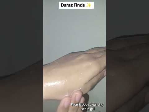 Face & Body Cleansing Scrub Gel - 100ml-FlyingCart.pk