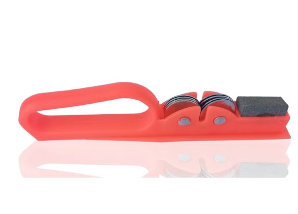 professional-knife-sharpener-with-8-wheel-blades-sanding-stone-durable-plastic-grip-coarse-fine-sharpening-slots-for-kitchen-knives-compact-reliable-knife-filer-for-quick-sharpe-1-flyingcart.pk