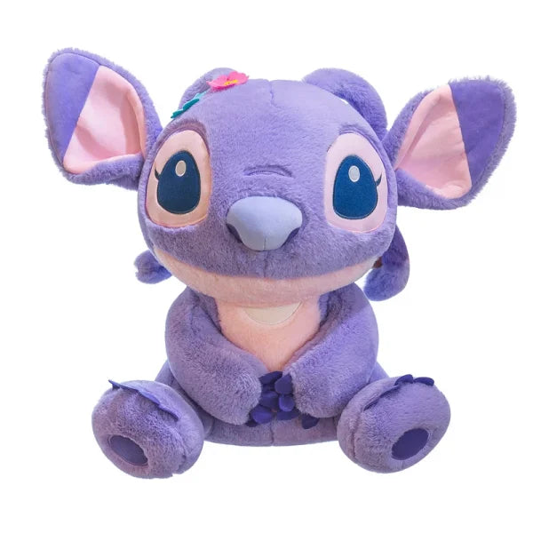 Purple Disney Angel Sitting Plush – 40cm - Flyingcart.pk