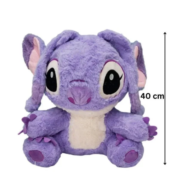 Purple Disney Angel Sitting Plush – 40cm - Flyingcart.pk