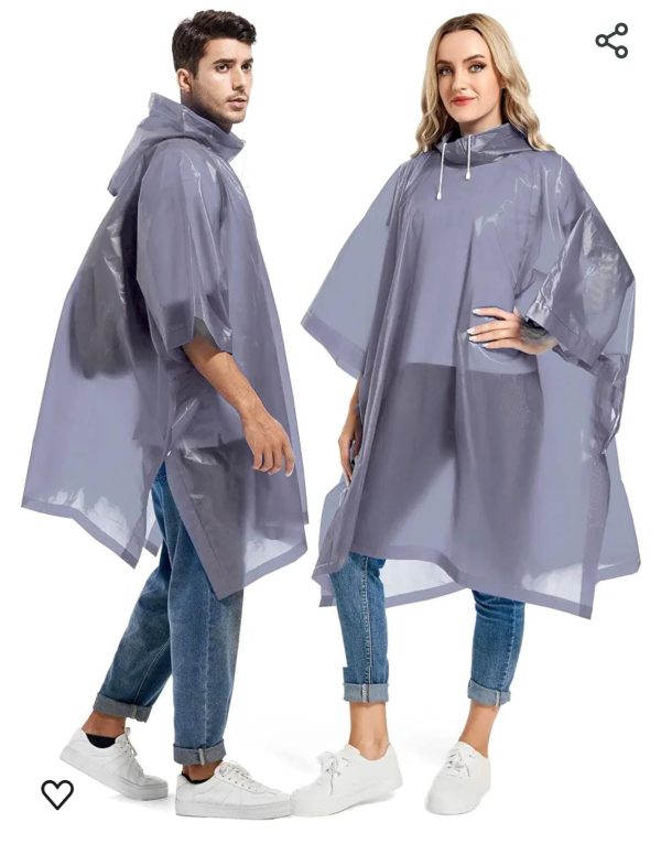 Rain Ponchos for Adults Reusable - Flyingcart.pk