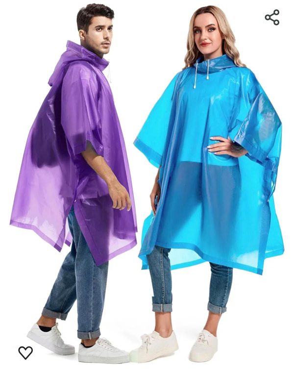 Rain Ponchos for Adults Reusable - Flyingcart.pk