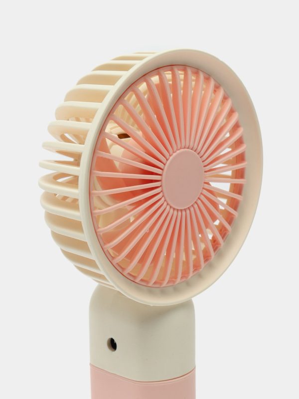 Rechargeable & Portable Handheld Fan with USB Charging and Mobile Phone Stand - Flyingcart.pk