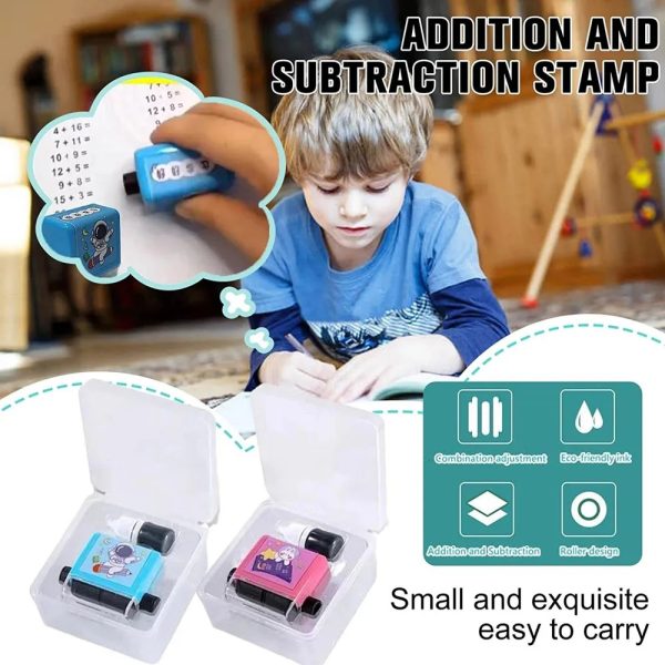 Roller Addition & Subtraction Stamp - Flyingcart.pk