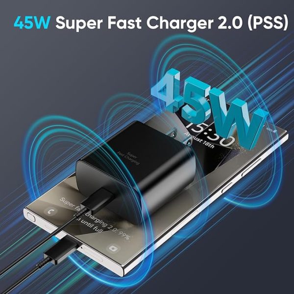 Samsung 45W PD Super Fast Charger Adapter - Flyingcart.pk