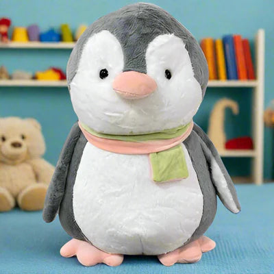 scarf-penguin-plush-figure-fluffy-soft-stuffed-animal-penguin-plush-toy-for-kids-25-cm-1-flyingcart.pk