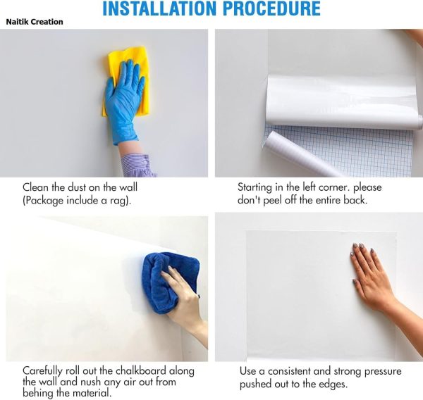 Self-adhesive Whiteboard Wall Decal Sticker - Flyingcart.pk