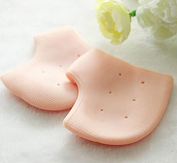 Silicone Anti-crack Half Heel Socks Set - Flyingcart.pk