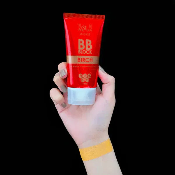 SL Basics BB Block SPF 50 – Tinted Sunscreen with Vitamin E & Hydration-FlyingCart.pk