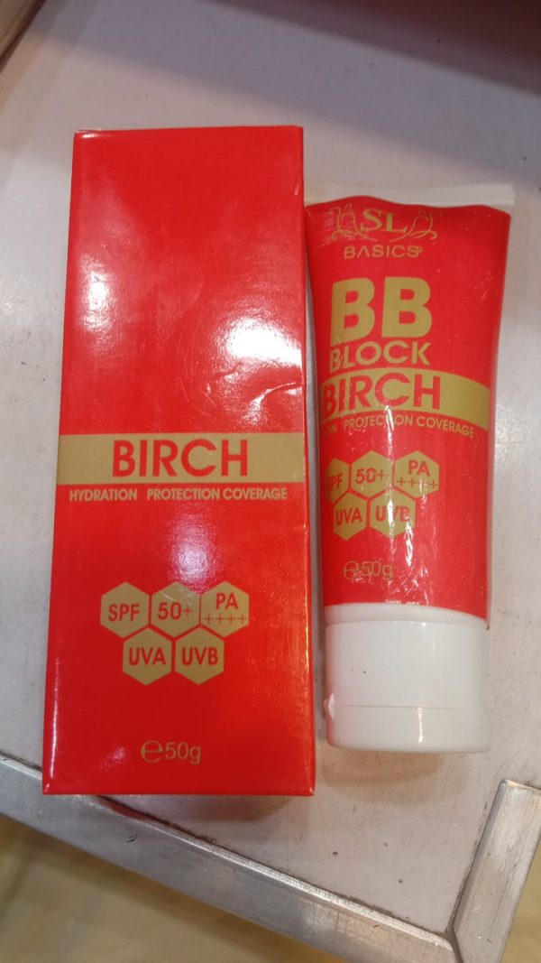SL Basics BB Block SPF 50 – Tinted Sunscreen with Vitamin E & Hydration