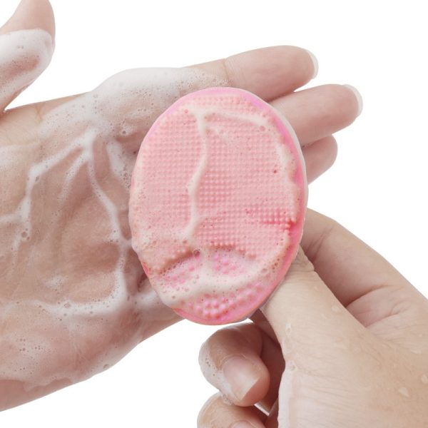 soft-silicone-face-cleansing-brush-pad-gentle-facial-washing-exfoliating-massage-tool-for-deep-pore-cleansing-blackhead-removal-skin-care-soft-silicone-face-massager-rando-1-flyingcart.pk