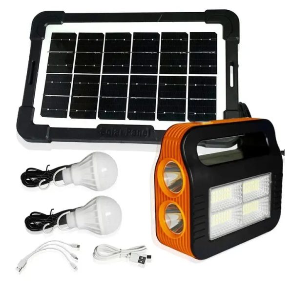 Solar Powered Light System – Flashlight, Emergency Power Bank & Wireless Energy Source for Outdoor Adventures - Flyingcart.pk