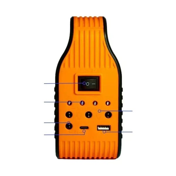 Solar Powered Light System – Flashlight, Emergency Power Bank & Wireless Energy Source for Outdoor Adventures - Flyingcart.pk