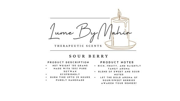 Sour Berry Candle Wax - Flyingcart.pk