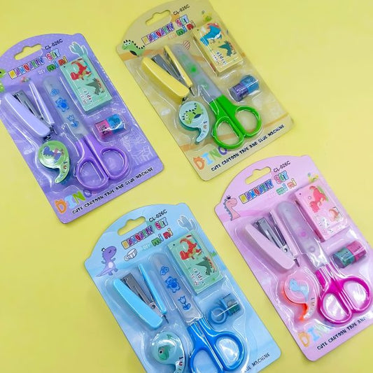 space-themed-stationery-set-for-students-and-office-use-7-piece-desk-organizer-kit-with-stapler-staple-pins-scissors-mini-washi-tapes-and-tape-dispenser-creative-back-to-school-1-flyingcart.pk