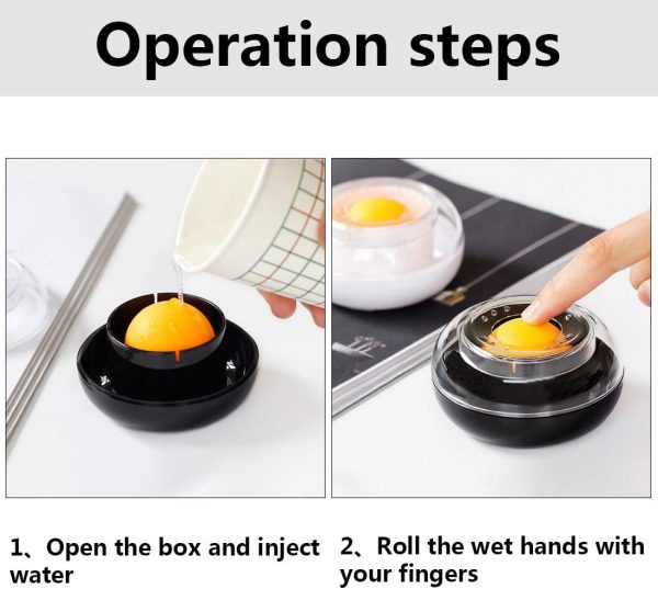 Sponge Damper Ball – Finger Moistener Roller for Office & Desk Organization - Flyingcart.pk