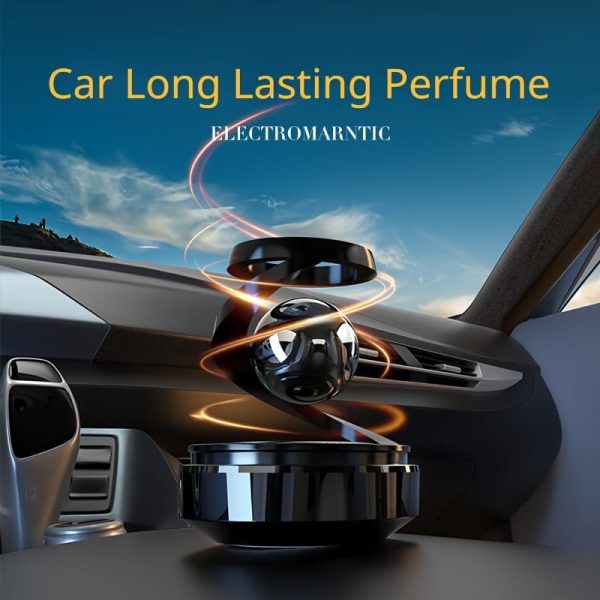 Star Solar Powered Levitating Ball Air Freshener - Flyingcart.pk