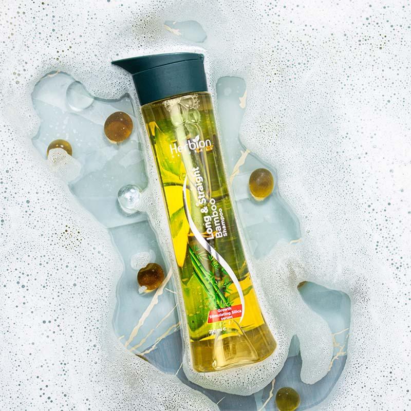 Long and Straight Bamboo Shampoo 250ml - FlyingCart.pk