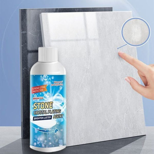 Stone Crystal Plating Agent – 100ml Marble & Tile Polishing and Stain Remover - Flyingcart.pk