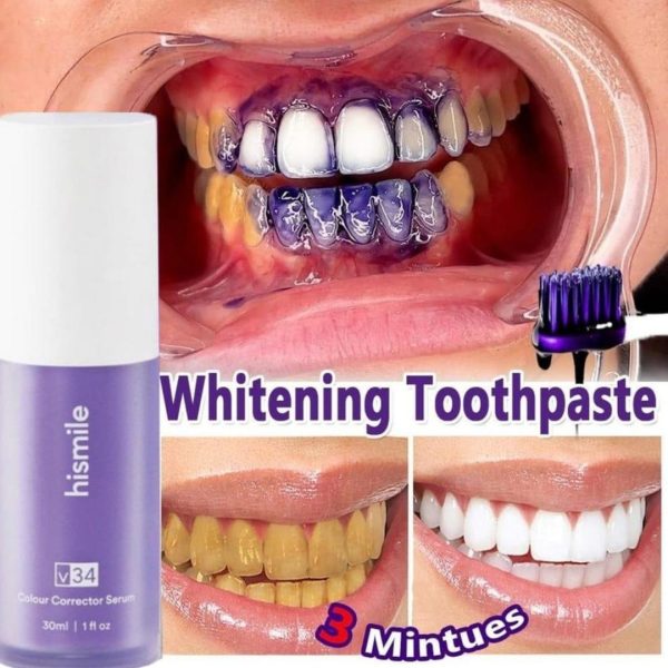 Teeth Brightening Hismiles V34 Colour Corrector Serum - Flyingcart.pk