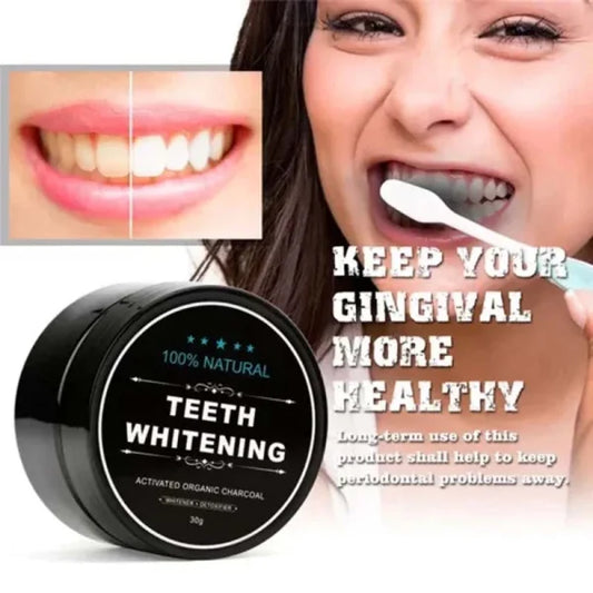 Moon Touch Teeth Whitening Charcoal Powder (Organic) – 30g-FlyingCart.pk
