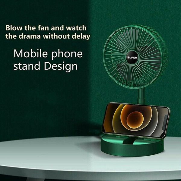 Telescopic Folding Fan - Flyingcart.pk