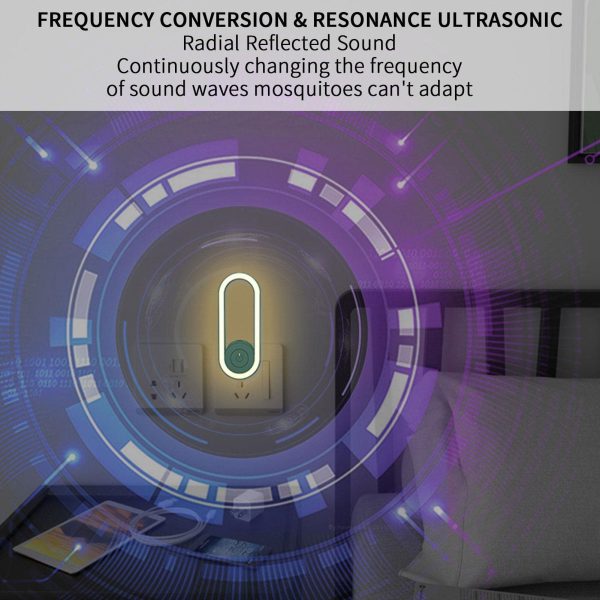 Ultrasonic Insect Repellent Electronic Portable Insect Killer - Flyingcart.pk