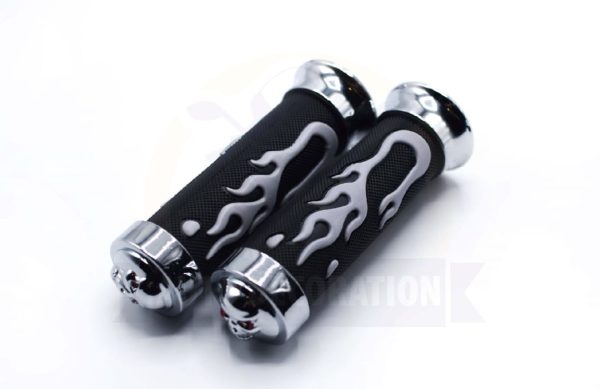 Universal 7/8″ Motorcycle Handlebar Grips-FlyingCart.pk