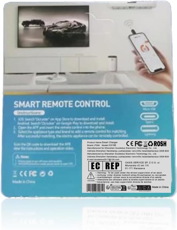 Universal Smart Remote-Control Connector IR Controller Adapter (USB-C) - Flyingcart.pk