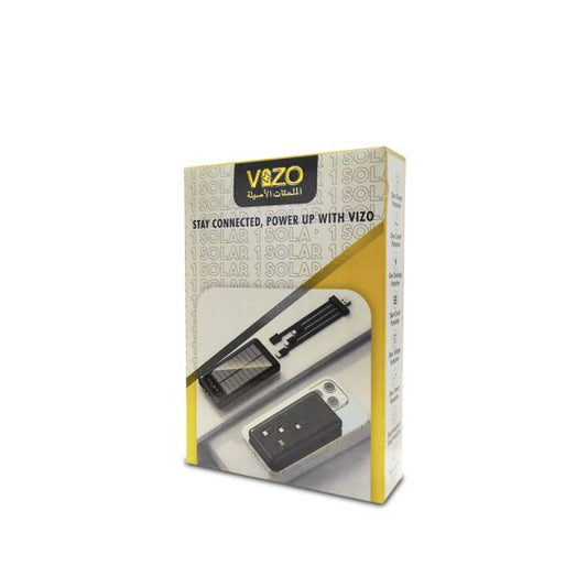 Vizo Solar-1 10000mAh Fast Powerbank - Flyingcart.pk