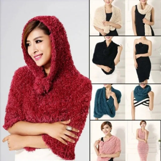 Women’s Velvet Stretchable Magic Scarf - Flyingcart.pk